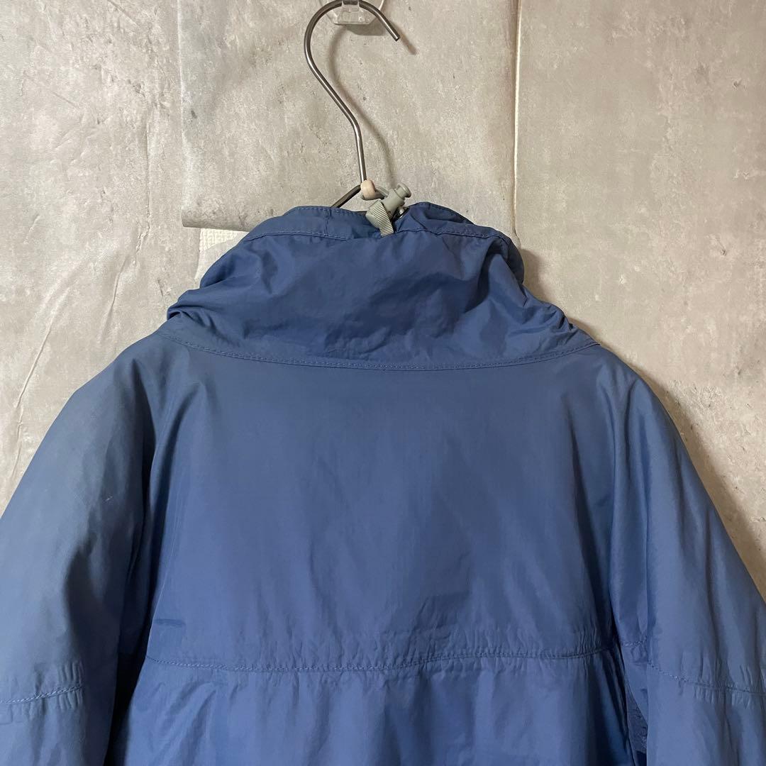 Burtonバートンスキーウェアスノーボードジャケット紺ネイビー青ブルー刺繍ロゴ