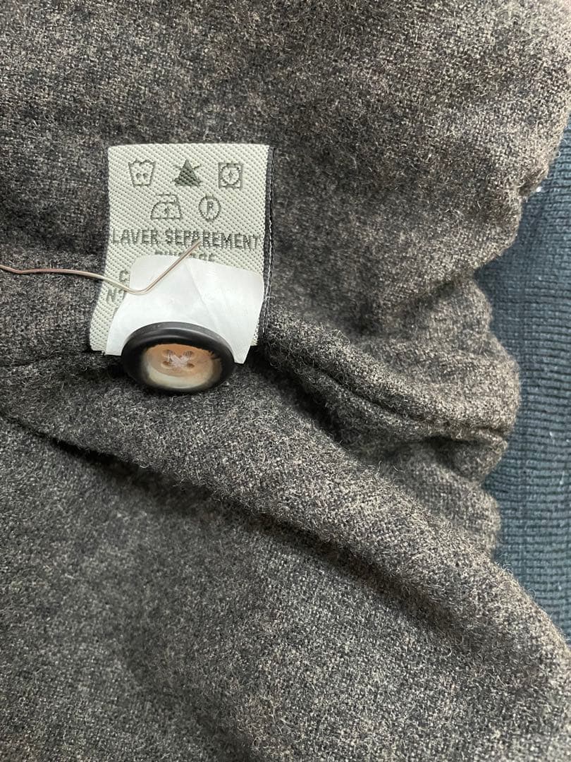 ワークジャケット　企業ロゴ　古着