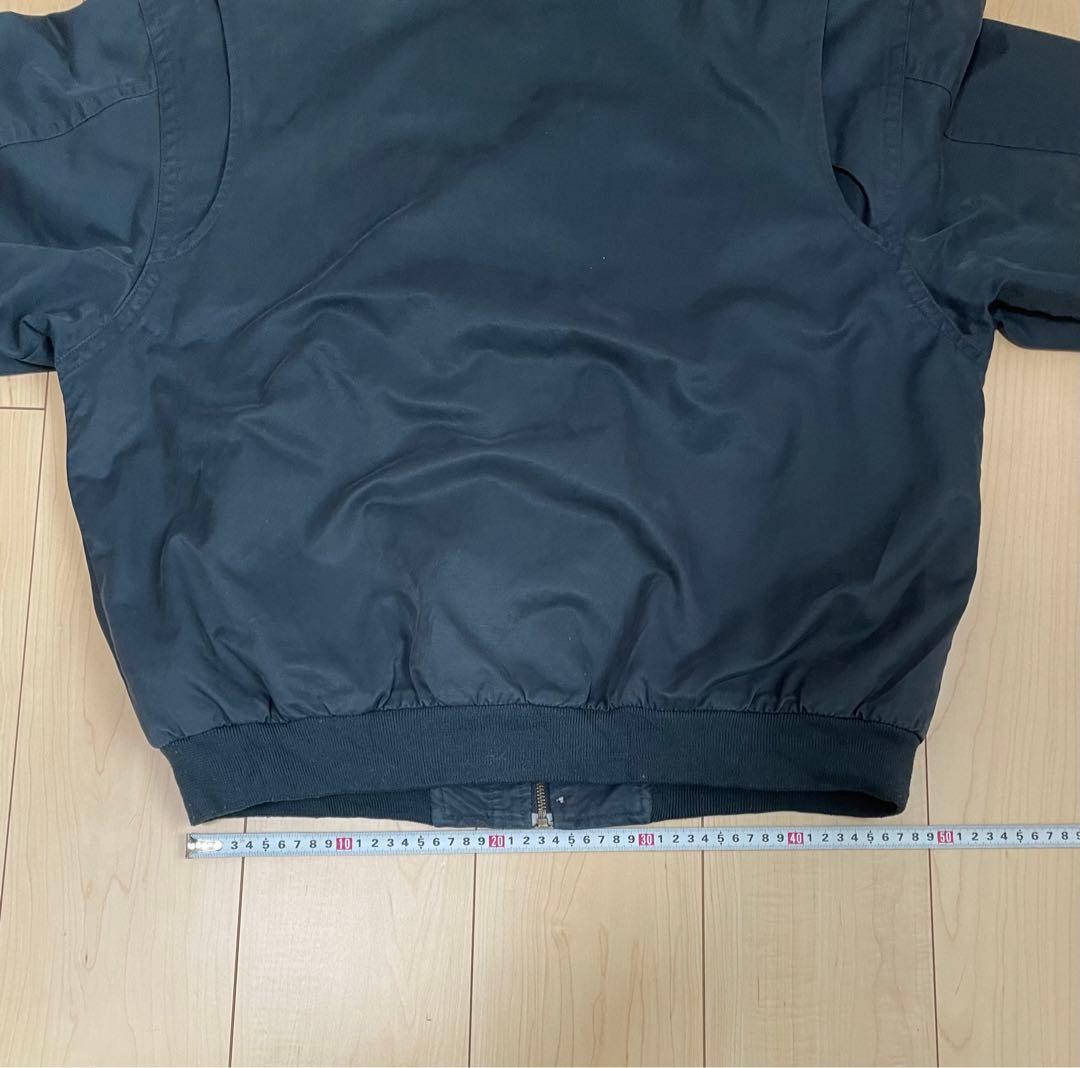 ワークジャケット　企業ロゴ　古着