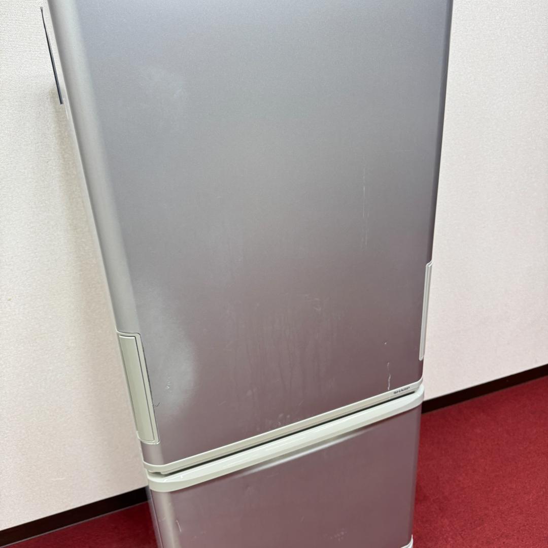 東京23区送料無料　シャープ3ドア冷蔵庫2017年製350L　洗浄/除菌済み