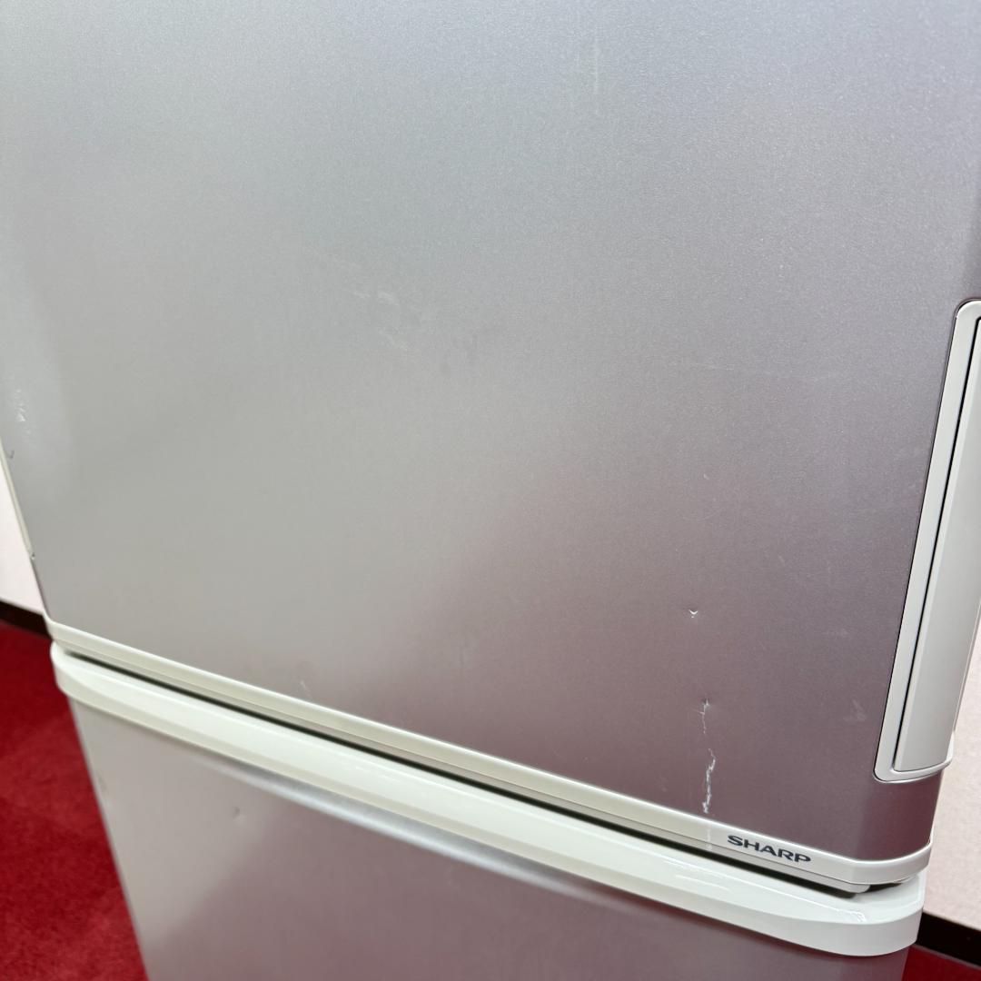東京23区送料無料　シャープ3ドア冷蔵庫2017年製350L　洗浄/除菌済み