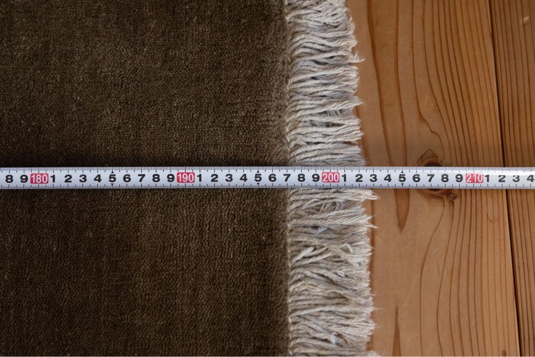 ギャッベ 150×200 a.depecheオリジナル ウール ラグ