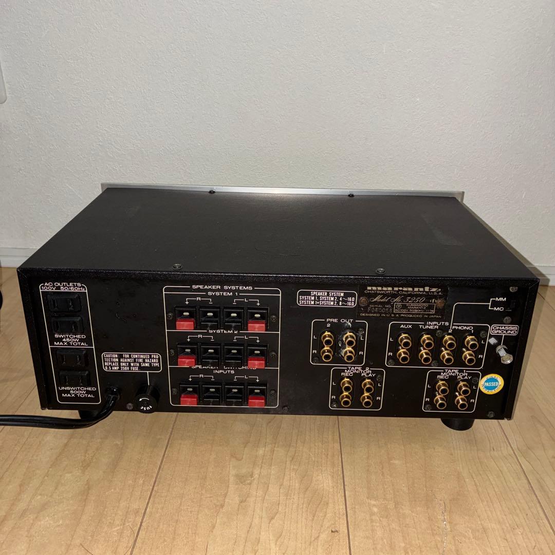 希少動作品Marantz マランツ MODEL 3250 プコントロールアンプ