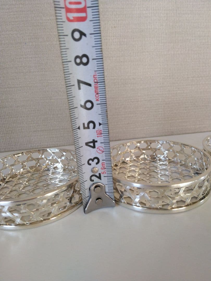 銀製　小皿　3枚