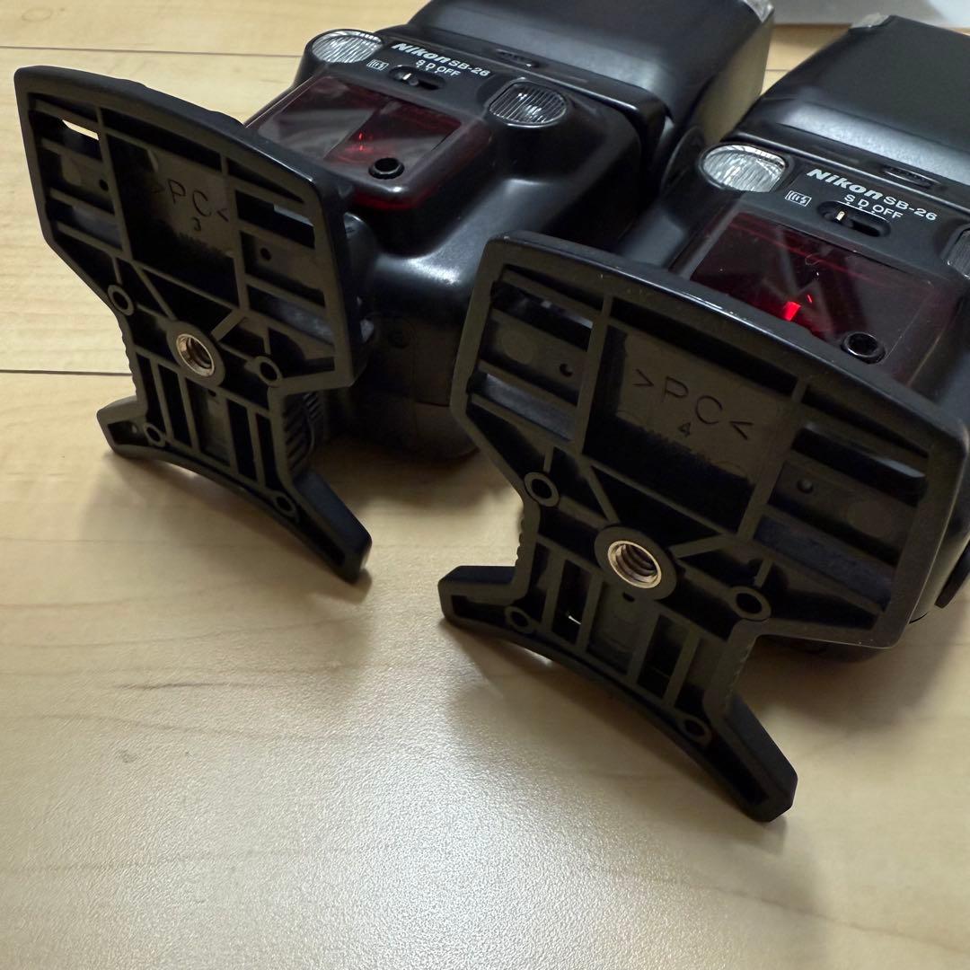 Nikon SB-26 2個セット ニコン スレーブ ストロボ ディヒューザー付