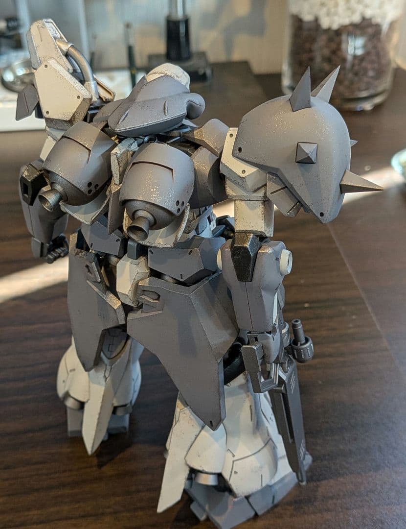 塗装済完成品 HG 1/144 メッサーF01型 ガンプラ プラモ ハサウェイ