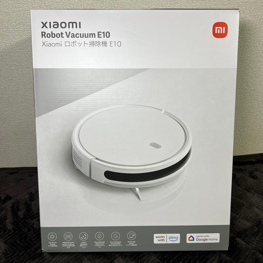 新品未開封★Xiaomi ロボット掃除機 E10 2-in-1 吸引・水拭き両用