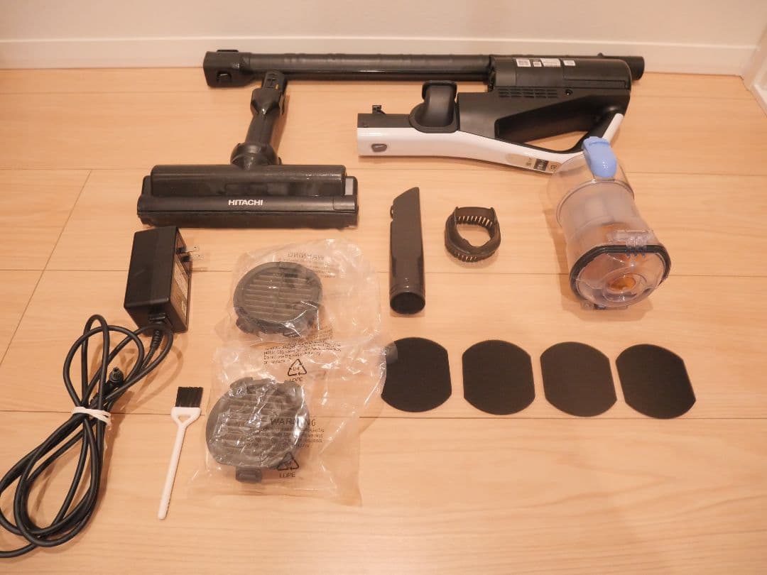 動作良　日立　掃除機　ラクかるスティック　HITACHI　フィルター新品