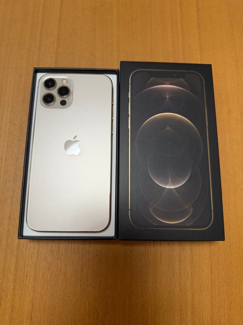【香港版】iPhone 12 Pro ゴールド シャッター音なし 物理SIM2枚